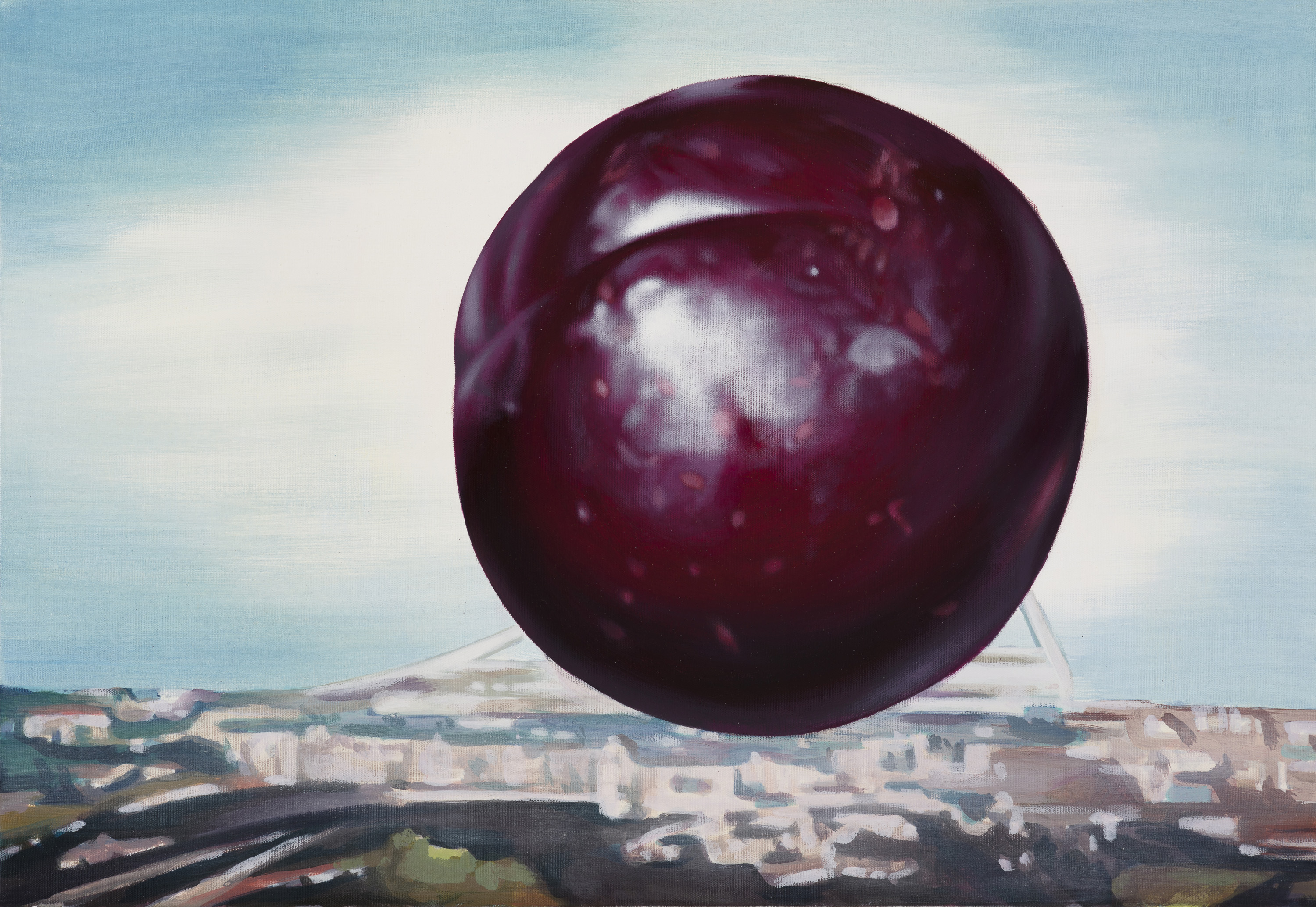 臺北商港李 Acrylic on canvas 80x55cm 2014